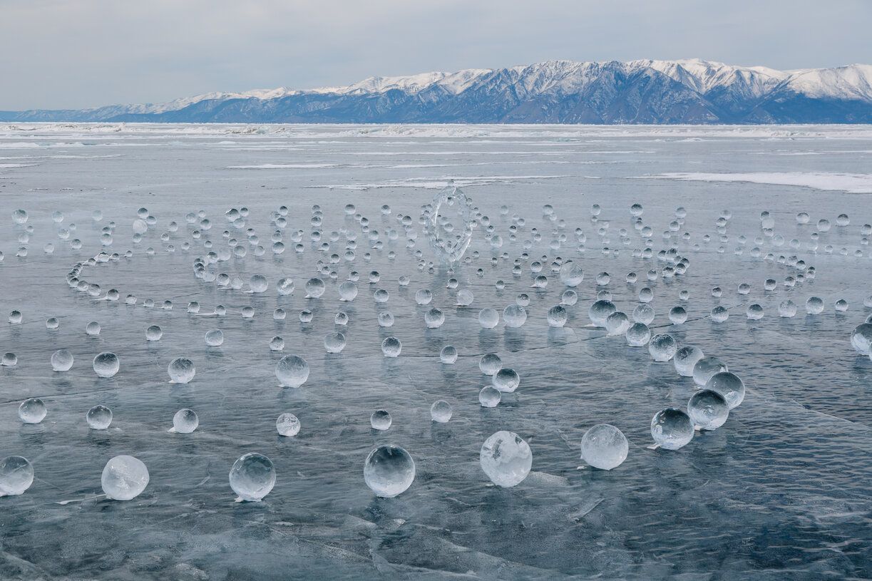 Buryatia. Ethnic tour to the winter ice of Lake Baikal