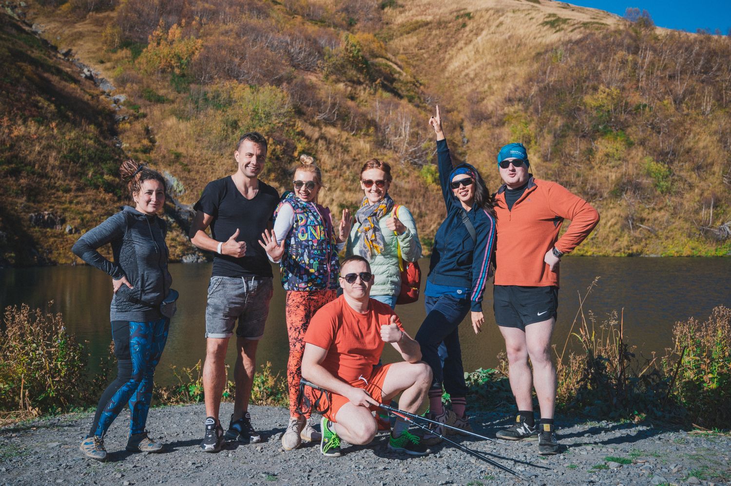 Abkhazia's hike without backpacks “Valley of Beautiful Lakes”