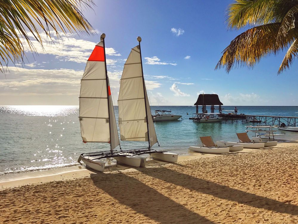 Fitness and relaxation in exotic Mauritius