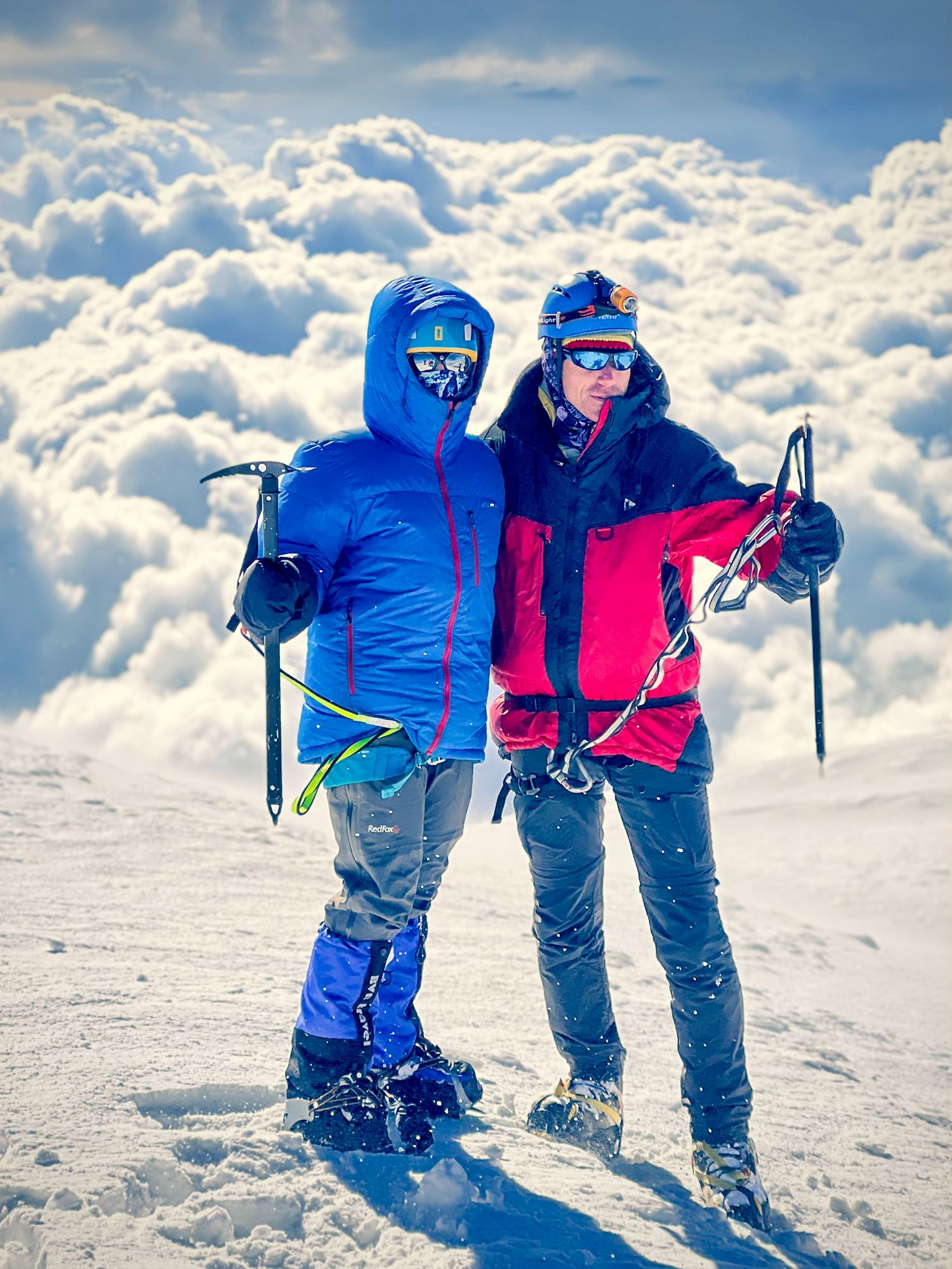 Climbing Kazbek 5033 m from Georgia!