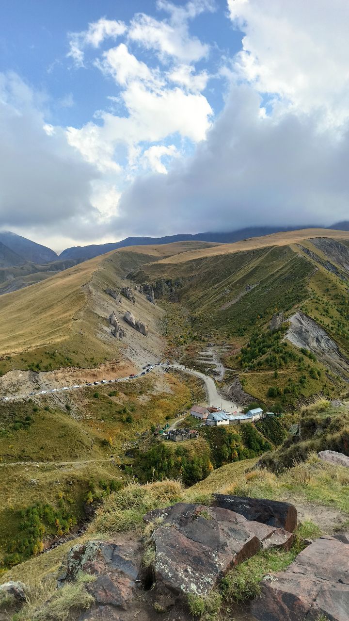 Приэльбрусье с севера на юг