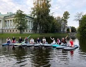 Sup-прогулка по Каменному острову