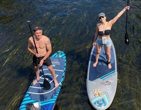 SUP прогулка по реке Оредеж