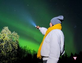 Небесный танец Авроры : охота на северное сияние