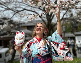 Япония На Цветение Сакуры