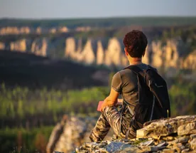 Золотые скалы реки Синяя. Синские и Ленские Столбы