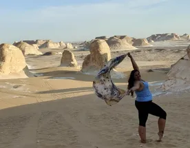 Белая и чёрная пустыни - романтика и восторг