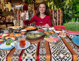 Азербайджан  Восточная сказка и вино