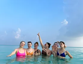 Вдохновляющий Girls trip на Мальдивы.Тодду и Фуладу