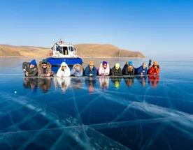 Путешествие по льду Байкалу Ольхон+Бурятия включая Хивус