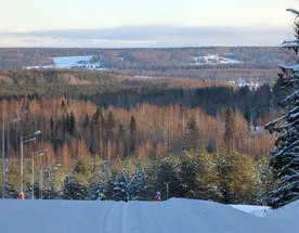 Лыжные каникулы на русском Севере