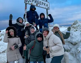 Териберка. Северное сияние и киты