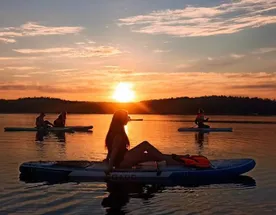 Sup-сёрфинг на Ладожских шхерах. Активные выходные с трансфером из Петербурга