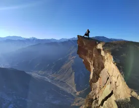 Новый год под кавказским небом