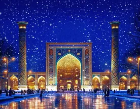 Новогодний Узбекистан за 4 дня по 2 городам