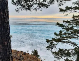 Ледяные просторы Байкала (пеший поход по льду Байкала)