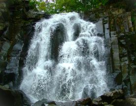 Водопады Шкотовского плато - Тигровый и Неожиданный.