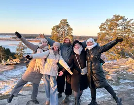 Новый год в Карелии: водопады, олени, ретропоезд!