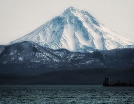 Камчатка. Снег, джипы, вулканы