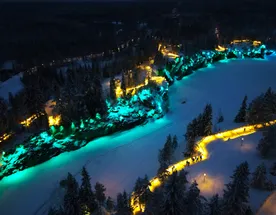 Карельский Новый Год в Петрозаводске: в гости к Деду Морозу Талви Укко