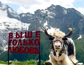 Индивидуальный тур - Это Швейцария, нет это Домбай!