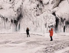 Волшебство байкальского льда!