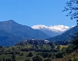 Горы самое древнее и мудрость Грузии