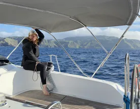 Вулканы и киты. Круиз на огромной премиум яхте по Канарским островам