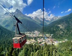 Сказочный Домбай из Кисловодска