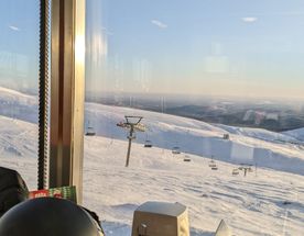 По горнолыжным трассам За Полярным кругом