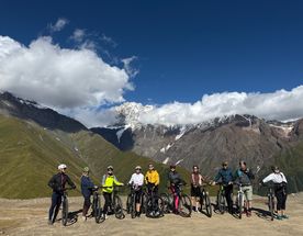 Велотур в Грузии Mountain view