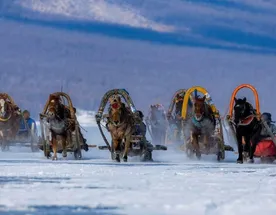 Праздник льда на озере Хубсугул