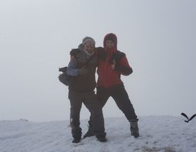 Зимнее восхождение Дженту