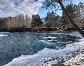 Зимние зарисовки Чуйского тракта