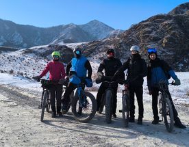 Велотур Зимний Горный Алтай. Долина Чулышмана и Алтайский Марс