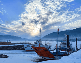 Велотур Зимний Горный Алтай. Телецкое озеро