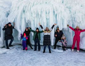 Максимальная концентрация льда Байкала