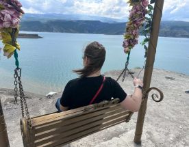 Сулакский каньон из Махачкалы, катание по Чиркейскому водохранилищу, Бархан Сарыкум.