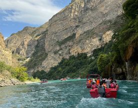 Сулакский каньон из Избербаша, катание по Чиркейскому водохранилищу и Бархан Сарыкум.