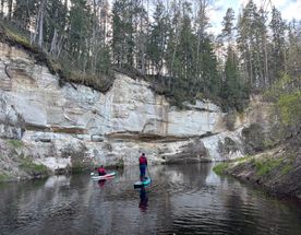 Sup-сплав по реке Ящера