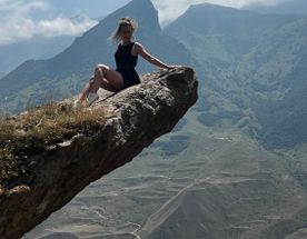 Верхняя Балкария  +замок Шато Эркен +Язык Тролля из Пятигорска