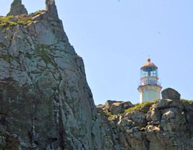 Морская экскурсия Полуостров Гамова + отдых на пляже - маяк, сосны и ларги