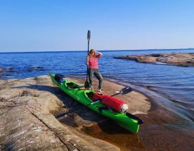 Ладожские шхеры — активный отдых в Карелии: морские каяки на острове Кильпола