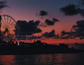 Грузия. В Батуми на концерт Меладзе. Пляж, горы и водопады