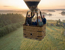 Семьей в Карелию. Комфорт тур: Воздушный шар, Ретропоезд, Рускеала, Ладожские шхеры