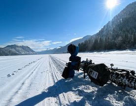 Велотур Зимний Горный Алтай. Телецкое озеро