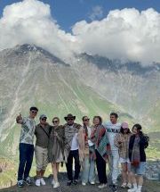 Казбек и конная прогулка в горах