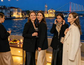 Девичник в Стамбуле Премиум: Приватная яхта, Отель с видом на Босфор, Отдых без толпы