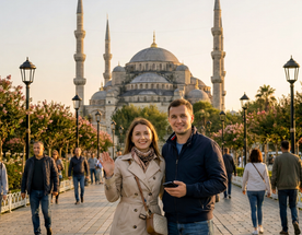 Романтический премиум Стамбул для двоих: Приватная яхта, Лучший отель, Отдых без толп