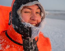 Айсфлоатинг в Кандалкше,  гора Волосяная